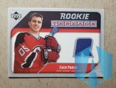 2005-06 Upper Deck Rookie Threads Zach Parise #RT-ZP Rookie